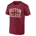 thumbnail image 2 of Men's Maroon Boston College Eagles Basic Arch T-Shirt, 2 of 3