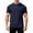 Navy, variant on Mens Tshirt Short Sleeve Crewneck Shirts Lightweight Black T Shirt Men Casual Shirt