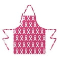 thumbnail image 2 of Pink Breast Cancer Apron-Garden Aprons for Women with Pockets-Cotton Linen Waterproof Kitchen Cooking Gardening Aprons Adjustable for Kitchen,Cooking,BBQ and Salon 32"x27", 2 of 7