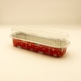 thumbnail image 7 of Mini Cake Pans with Lids, 5.91X1.85X1.22" Disposable Aluminum Foil Baking Cups, Rectangular Christmas Dessert Containers, Heat Resistant Foil Trays, Portable Food Serving Boxes, Oven Safe Baking Pan, 7 of 7
