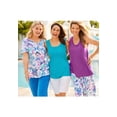 thumbnail image 4 of Woman Within Plus Size High-Low Tank, 4 of 6