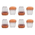 thumbnail image 2 of Wear Resistant Chair Leg Pads,8Pcs Chair Legs Caps Transparent Chair Leg Caps Table Foot Covers Exceptional Value, 2 of 14