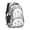 Baseballs and Jerseys, variant on Baseballs Only Blue Pattern Backpack for School, Cute School Bag with Adjustable Shoulder Straps and Padded Back, 16.9"x12.6"x5.9"