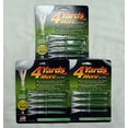 thumbnail image 2 of 4 Yards More T-Shirts de Golf 4 Pouces - Vert - 3 Paquets de 4 - (11926), 2 of 3