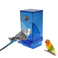thumbnail image 3 of No Mess Bird Feeders, Automatic Parrot Feeder Cage Accessories, Transparenty Acrylic Parakeet Seed Container No-Spill Food Feeder Drinker for Small Birds Canary Cockatiel Finch, 3 of 8