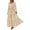 08-Beige, variant on PRETTYGARDEN Women's Spring Long Sleeve Smocked Maxi Dress Casual Square Neck Swiss Dot Tiered Ruffle Flowy Pocket Dresses