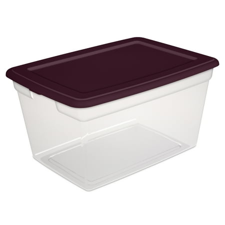 box storage case plastic sterilite qt burgundy metro dialog displays option button additional opens zoom quart through