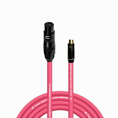 Coluber Cable Unbalanced XLR Female Cable to RCA Female Pro Audio Connector
