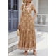 thumbnail image 2 of Vestido PRETTYGARDEN Verano 2025 Cuello en V Boho Floral XL, 2 of 7