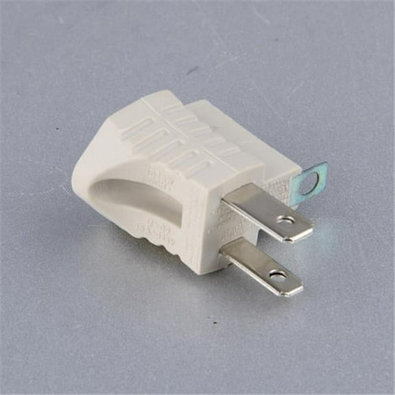 Grounded 1 outlets 3 to 2 Grounding Adapter, Pack of 25