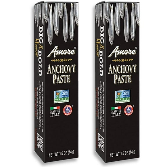 Amore - Italian Anchovy Paste, (2)- 1.6 oz. Tubes