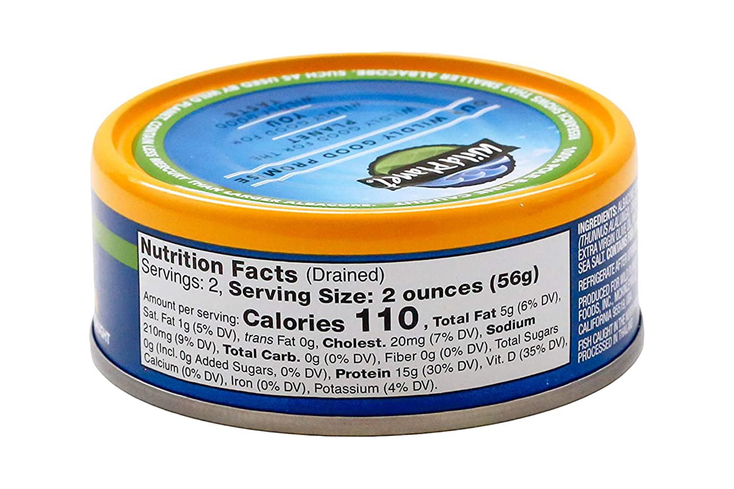 Wild Planet Wild Albarcore in Extra Virgin Olive Oil Tuna, 5 OZ (Pack of 12)