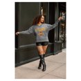 thumbnail image 5 of Women's Gameday Couture  Gray Iowa State Cyclones French Terry V-Neck Pullover Sweatshirt, 5 of 6