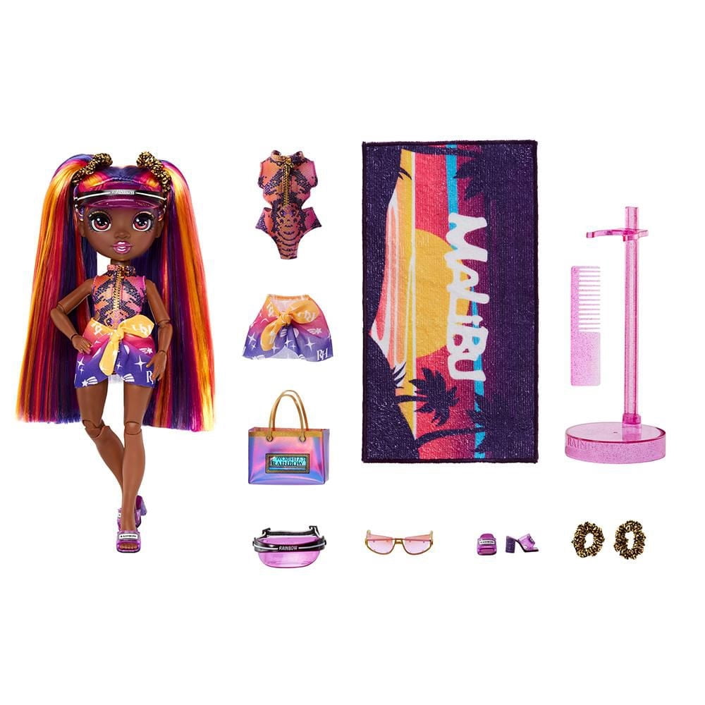Rainbow High Pacific Coast Phaedra Westward- Sunset (Purple) Fashion Doll