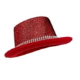 thumbnail image 5 of Straw Cowboy Hats - Cowboy Hat With And Crystal For Party Jazz Celebration Headwear,Red,One Size, 5 of 6