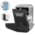 thumbnail image 1 of 26-27 Wall Mounted Key Safe Box Mini Storage Key Storage Lock Box Waterproof Cover, 1 of 5