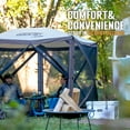 thumbnail image 3 of CLAM Quick Set Venture Canopy, Blue + Clam Quick Set Screen (2 Pack), 3 of 9
