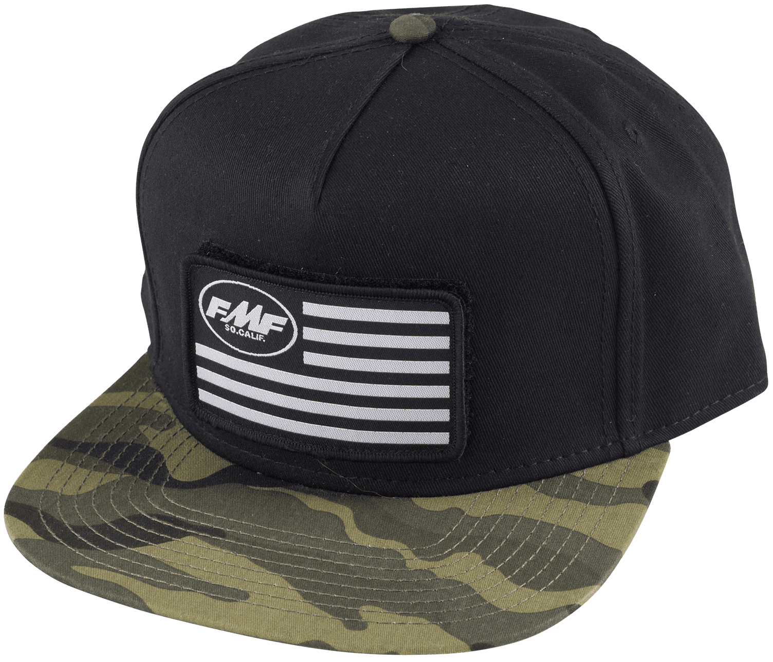 Mens FMF (Black) Stars And Bars Patch 
