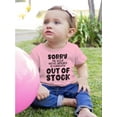 thumbnail image 2 of Sorry Sleep Out Of Stock T-Shirt Infant -Smartprints Designs,  18 Months, 2 of 4
