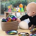 thumbnail image 3 of TickiT Sensory Reflective Color Burst Toy Balls, Set of 4, 3 of 4