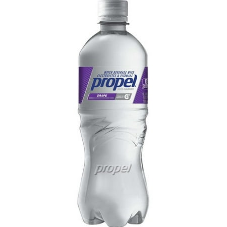 (2 Pack) Propel Water, Grape, 16.9 Fl Oz, 12 (Best Natural Drinking Water In The World)