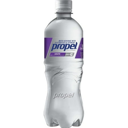 H54 Drinking Water - (2 Pack) Propel Water, Grape, 16.9 Fl Oz, 12 Count