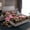 Brown K, variant on Homewish Fashion Leopard Print B Twin Sheet Sets for Women, Princess Ribbon Bowknot Twin Fitted Sheet, Brown Pink Cartoon Flat Sheet, Ultra Soft Bedroom Decor, 3pcs