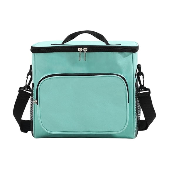 Insulated Lunch Box for Men Women Youngsters, Leakproof Reusable Lunch Bag Cooler for Work Campus Office, Soft Thermal Lunchbox Tote with Shoulder Strap