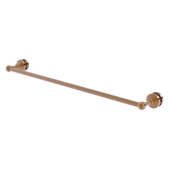 Waverly Place Collection Shower Door Towel Bar - Brushed Bronze / 30 Inch