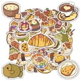 thumbnail image 6 of 35pcs-50pcs Cute Sushi Stickers Food Cafe Stickers Adorable Fish Decals for Luggage Laptop Phone, 6 of 9