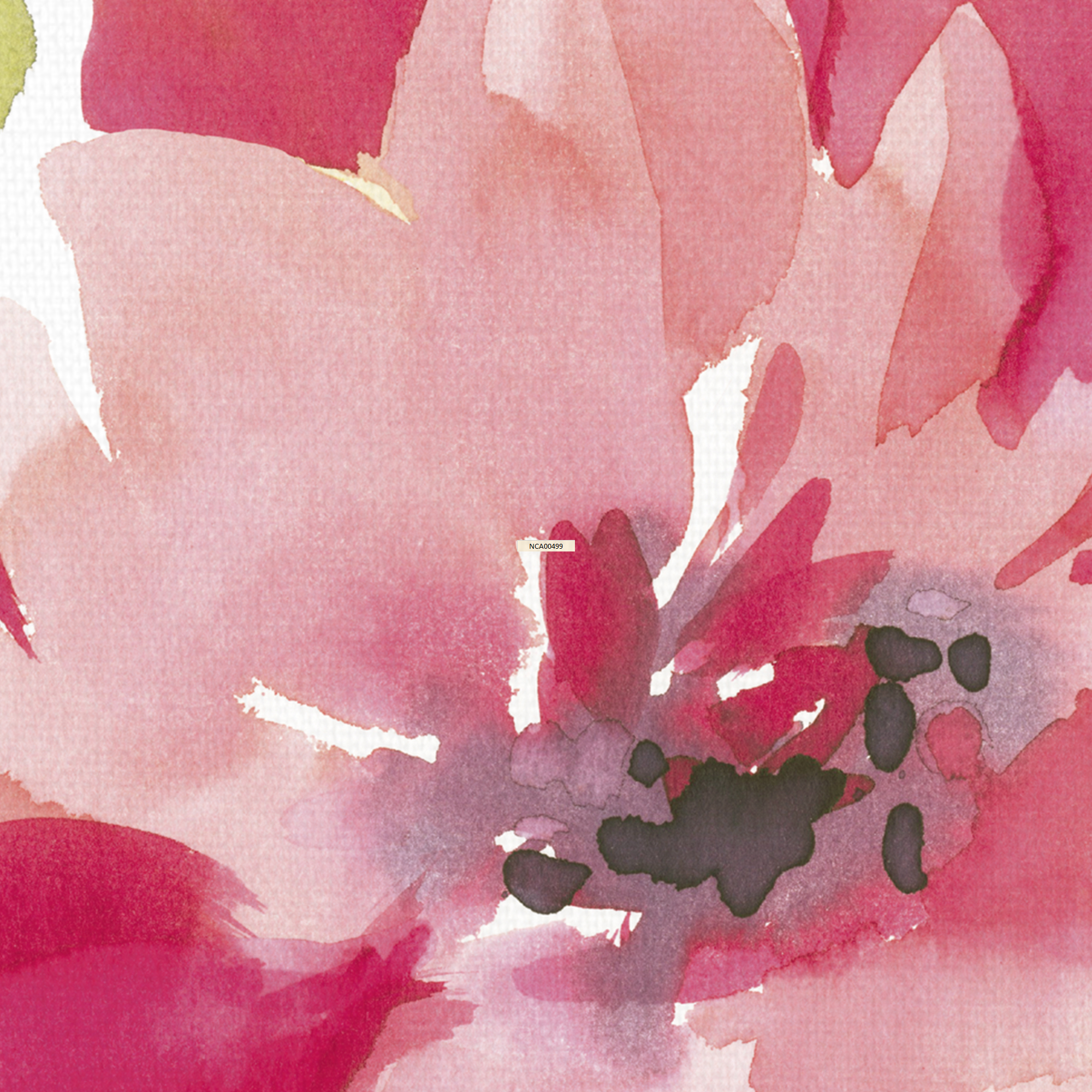 Crimson Flower II by Sandra Jacobs Canvas Art Print