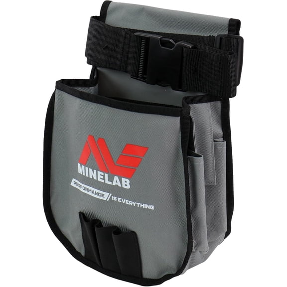 Pocket Finds Pouch with Secure Straps and Hard Shell