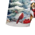 thumbnail image 5 of Merry Christmas Collie Enjoys Woofmas Winter Xmas Holiday All Over Print Boxer Briefs Underwear for Men Dad Collie Dog Lover Gifts Idea - 02022, 5 of 6