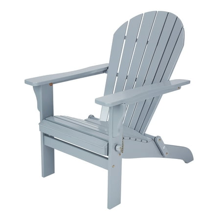 Mainstays St. Barrows Folding Wood Adirondack Chair, Multiple (The Best Adirondack Chair Review)
