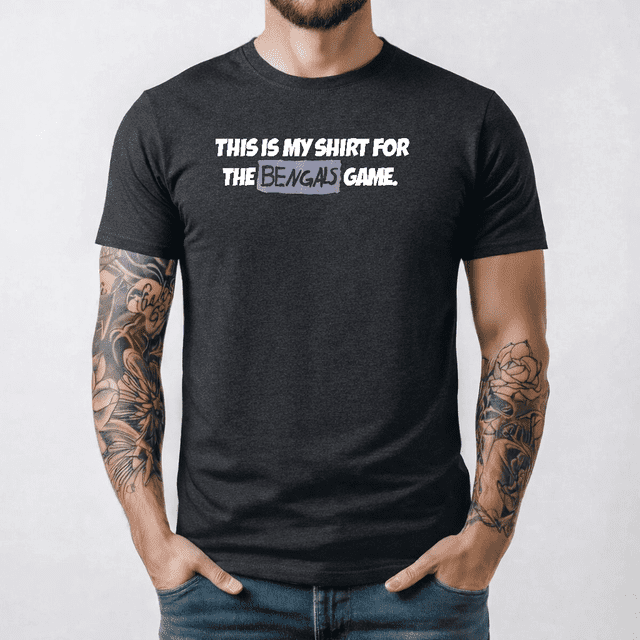 Creed Humphrey C'est Mon T-Shirt pour le Match des Bengals