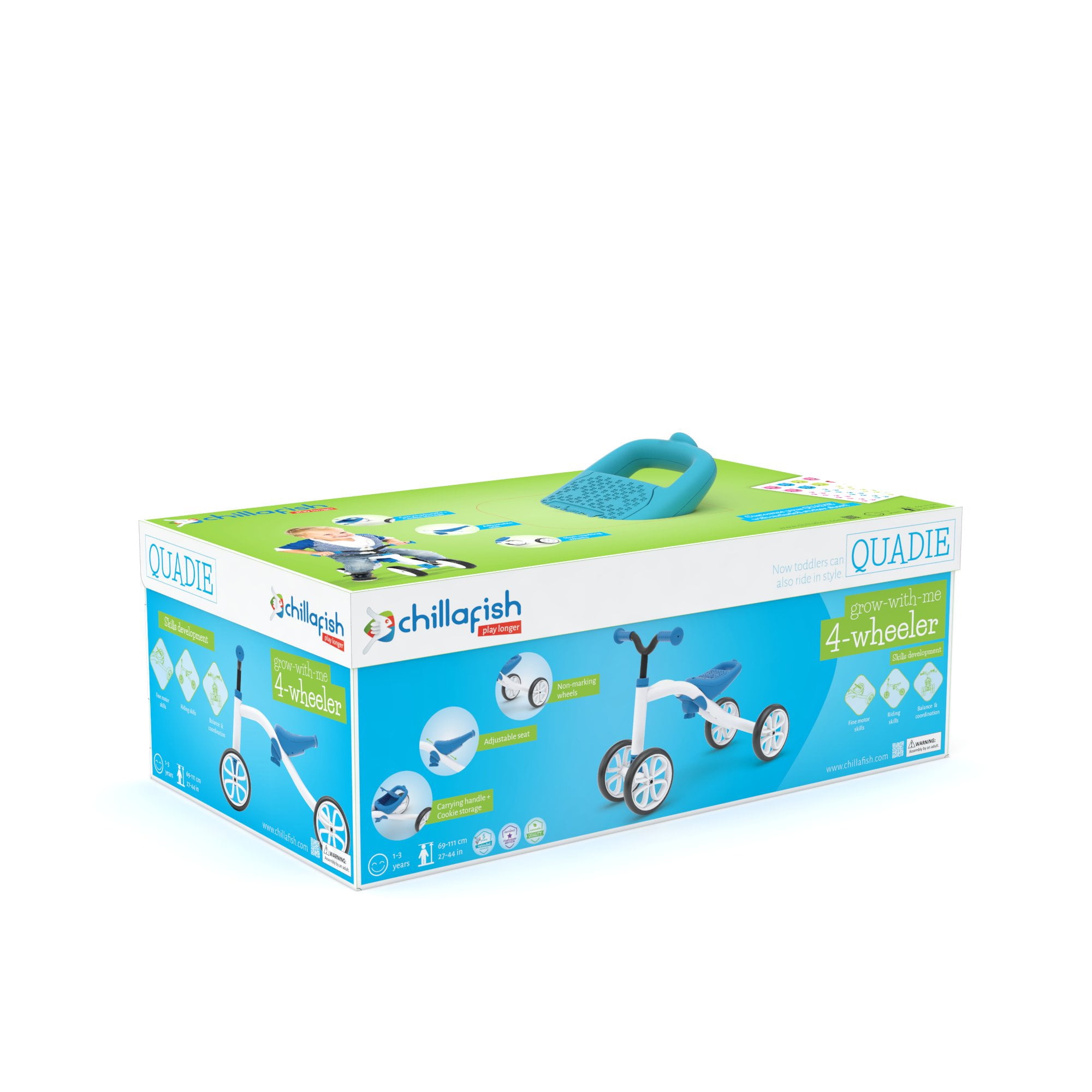 6216円 【オープニングセール】 チラフィッシュ クワディ Chillafish Quadie 三輪車 四輪車 グレー 6216円 【オープニングセール】 チラフィッシュ クワディ Chillafish Quadie 三輪車 四輪車 グレー