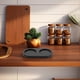 thumbnail image 2 of Elegant Wooden Tray for Pepper Grinders Decorative Spice Rack Traditional Pepper Grinder Tray Kitchen Counter Holder Dining Table Protector, 2 of 4