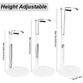 thumbnail image 5 of 10 Pcs Doll Stand Adjustable Doll Display Stand, Action Figure Stand Holder 1/6 Scale Doll Support Stand for 8" to 12" Doll Accessories (White), 5 of 7
