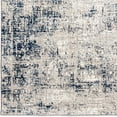 thumbnail image 2 of Pemberly Row Polyester Transitional Striated Blue 3x5 Area Rug, 2 of 4