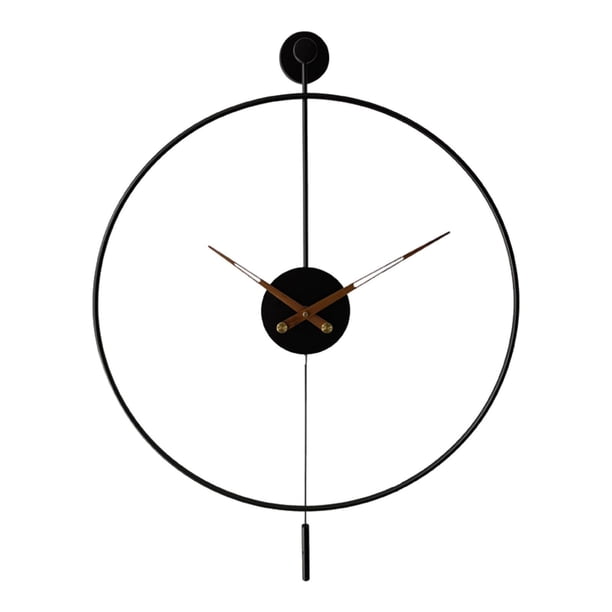 Reloj de pared creativo, reloj de moda, regalo de inauguración de la casa, moderno y elegante, decoración de pared, reloj colgante para cocina, 50 centímetros