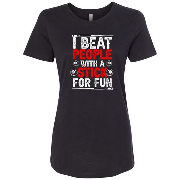 Inktastic Pool Billiards Game Women's T-Shirt