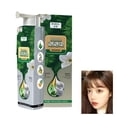 thumbnail image 1 of Easy-to-Use Bubble Hair Dye Shampoo, 1x Plant-Based Hair Washing Color Cream, Natural Permanent Solution for Gray Coverage, At-Home Salon Hair Coloring Kit, 1 of 8