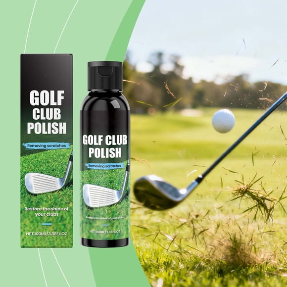 Dianli Sports Care Golf Club Cleaner Polish Rust and Scratch Remover 100 ml Club Polishing Kit Protectant Shine Golf Club Maintenance Tool Golf Club Care