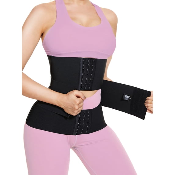 Lilvigor 2022 New Style Waist Trainer for Women Lower Belly Fat, Underbust Corsets Waist Cincher for Tummy Control, Girdle Plus Size Body Shaper
