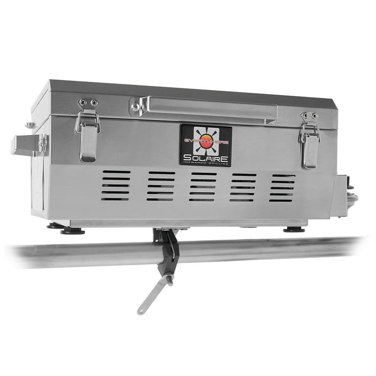 Solaire Anywhere Portable Infrared Grill With Warming Rack, 52 OFF
