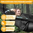 thumbnail image 2 of Hamaca Chihee Ultra Ligera para Camping y Viaje con Mosquitero Capacidad 300 kg, 2 of 6
