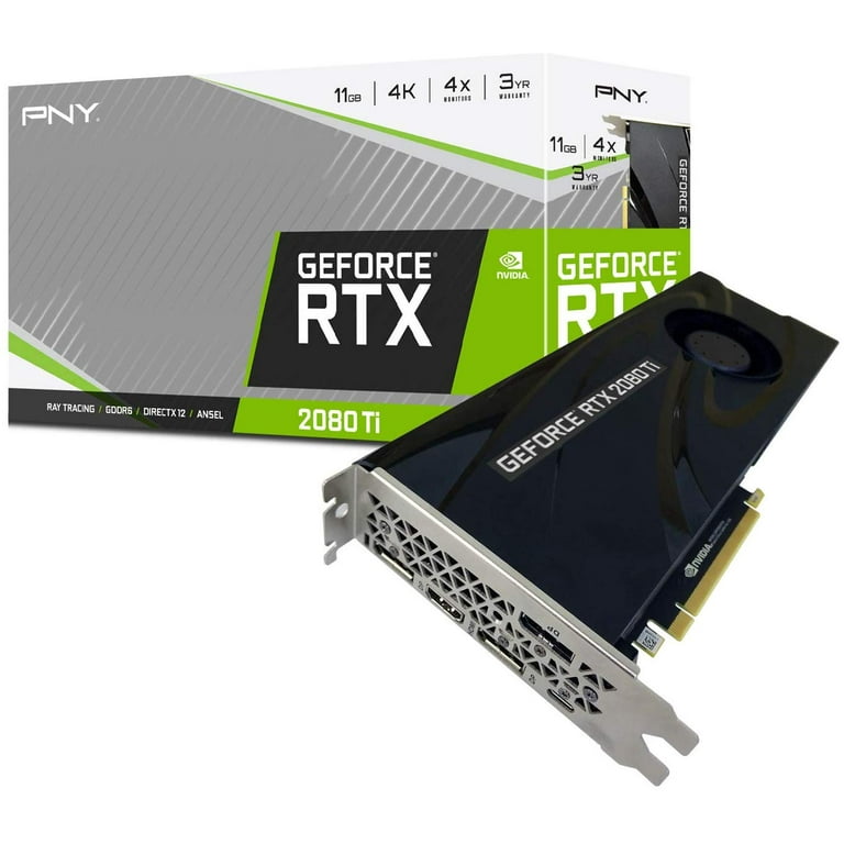 Refurbished PNY VCG2080T11BLMPB GeForce RTX 2080 Ti 11GB Blower