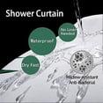 thumbnail image 5 of 4 Pcs Shower Curtain Sets Bathroom for Decor Long Size, 5 of 5