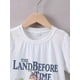 thumbnail image 3 of Boys Summer Short Sleeve Dinosaur Print T-shirt-Soft Cotton, round Neck, Cartoon Dinosaur Design, Lightweight and Comfortable, Suitable for Teenagers Casual Wear, 3 of 7