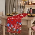 thumbnail image 2 of Table Runners 90 Inches Long Dress Scarves, Independence Day Farmhouse Coffee/Dining/Kitchen Table Runner for Living Room, 4th of July Red Striped Stars Patriotic 13x90 Inch, 2 of 9
